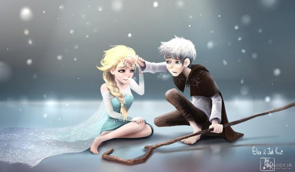  عکس پروفایل السا و جک برای واتساپ