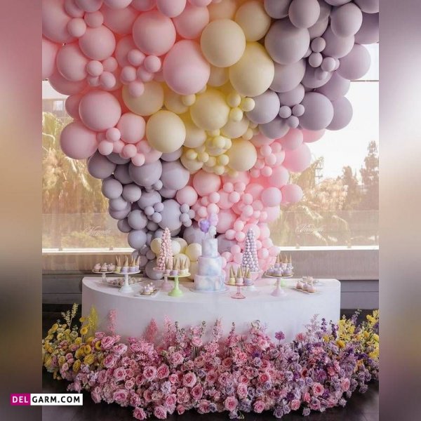  عکس بادکنک آرایی