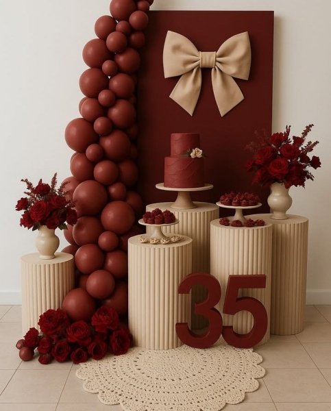 عکس بادکنک تولد دخترانه