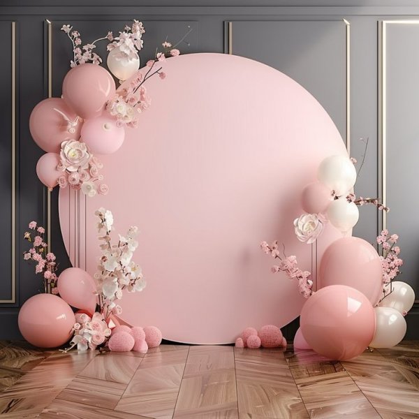  عکس بادکنک تولد دخترانه