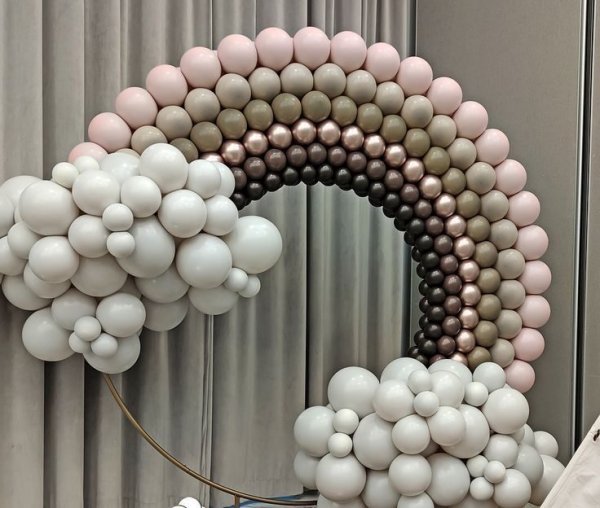  عکس بادکنک تولد دخترانه