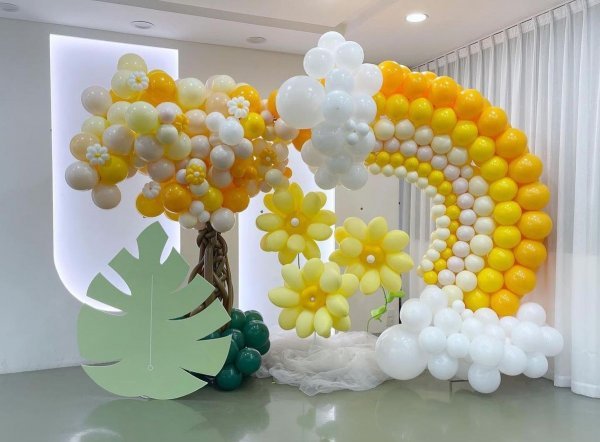  عکس بادکنک تولد دخترانه