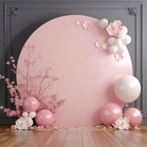  عکس بادکنک تولد دخترانه