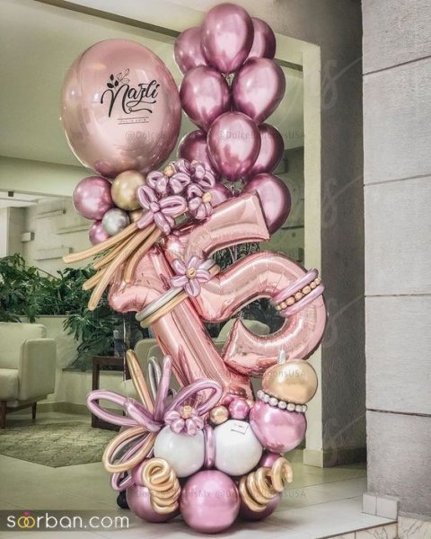  عکس بادکنک هلیومی برای تولد