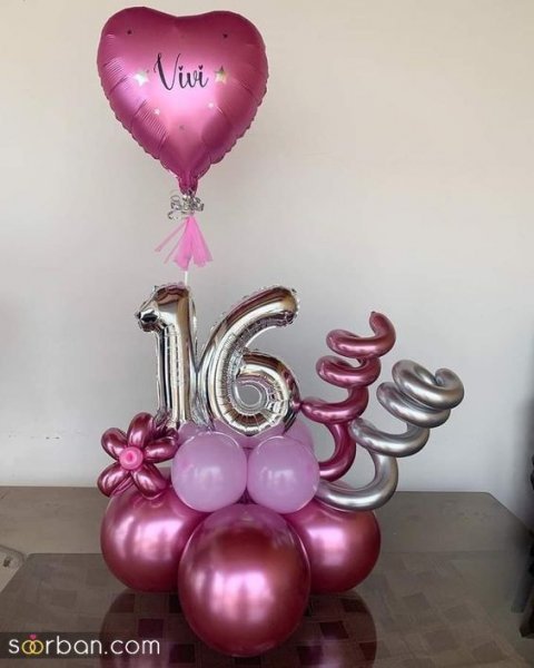  عکس بادکنک هلیومی برای تولد