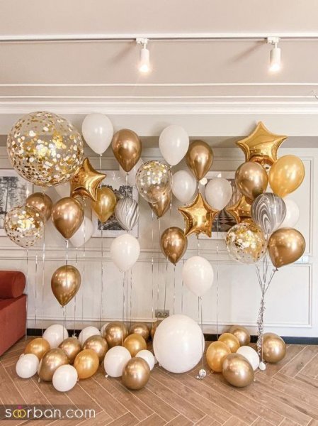  عکس بادکنک هلیومی برای تولد