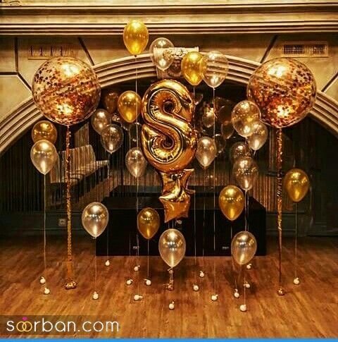  عکس بادکنک هلیومی برای تولد