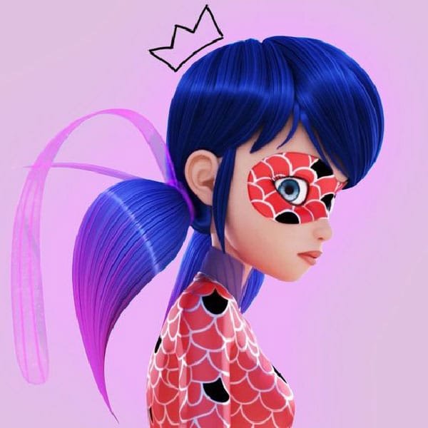  عکس دختر کفشدوزکی زیبا