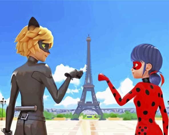  عکس دختر کفشدوزکی و مرینت جدید