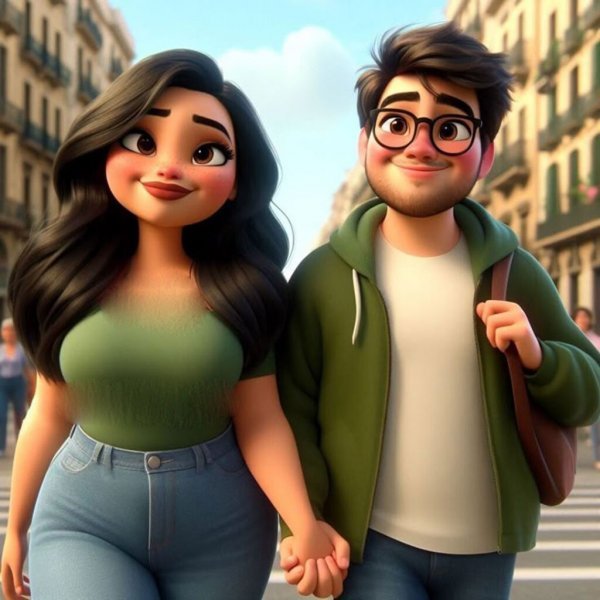 عکس های عاشقانه کارتونی