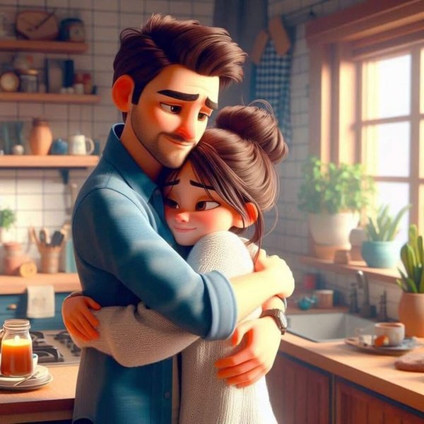  عکس های عاشقانه کارتونی