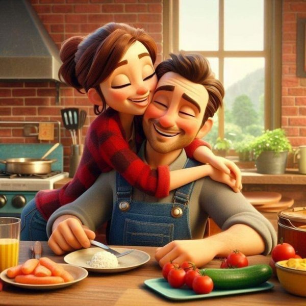  عکس های عاشقانه کارتونی