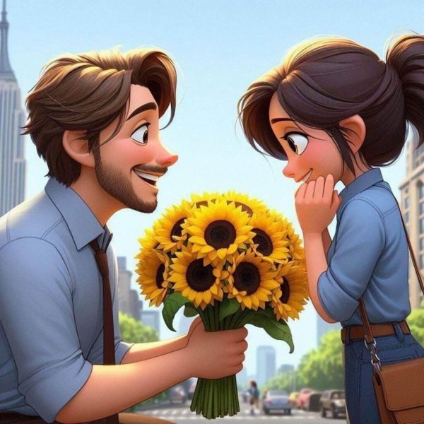  عکس های عاشقانه کارتونی