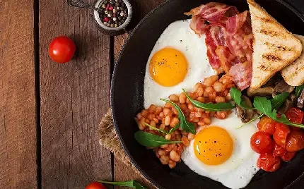  عکس صبحانه خوشمزه لاکچری