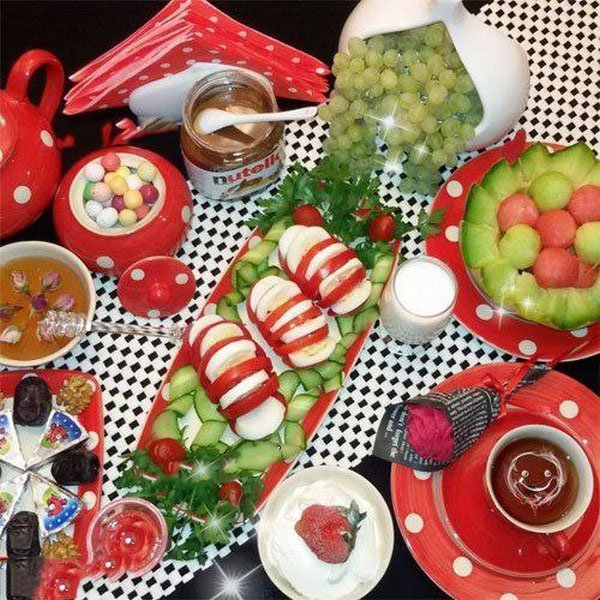  عکس صبحانه شیک برای مهمان