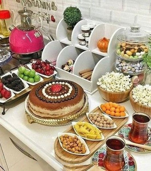  عکس صبحانه شیک برای مهمان