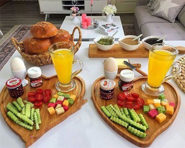  عکس صبحانه شیک برای مهمان