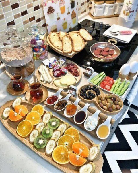  عکس صبحانه شیک برای مهمان