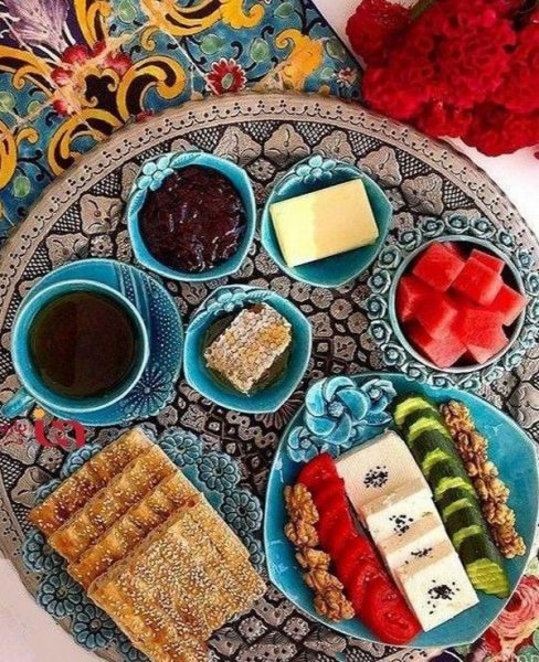  عکس صبحانه شیک برای مهمان