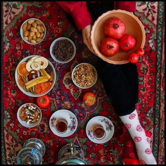  عکس سفره صبحانه قدیمی