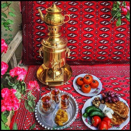  عکس سفره صبحانه قدیمی