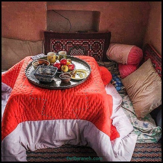  عکس سفره صبحانه قدیمی