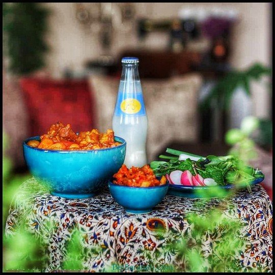  عکس سفره صبحانه قدیمی