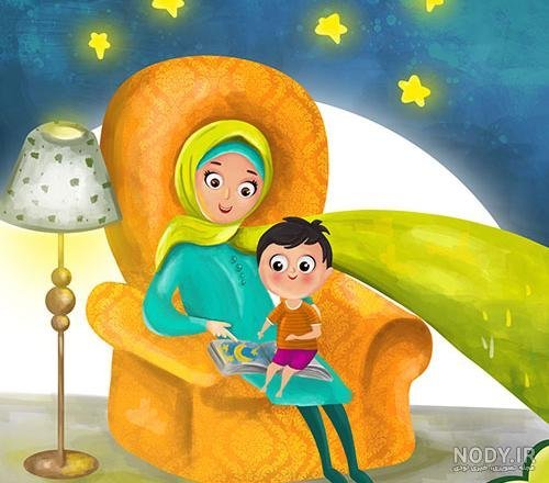  عکس شب بخیر کیوت فانتزی