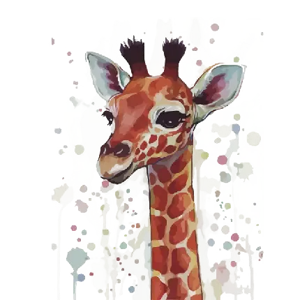  عکس پروفایل زرافه کیوت