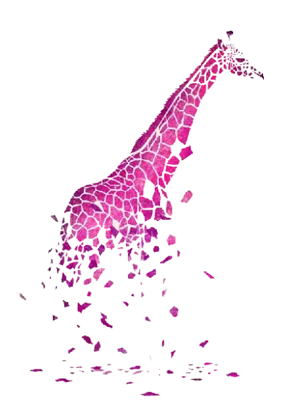  عکس زرافه کارتونی برای پروفایل