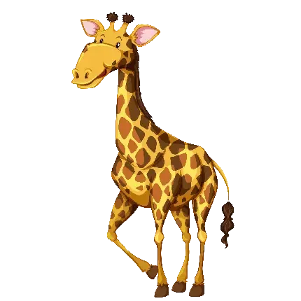  عکس زرافه کارتونی برای پروفایل