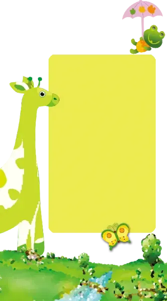  عکس زرافه کارتونی برای پروفایل