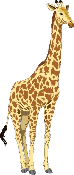  عکس زرافه کارتونی برای پروفایل