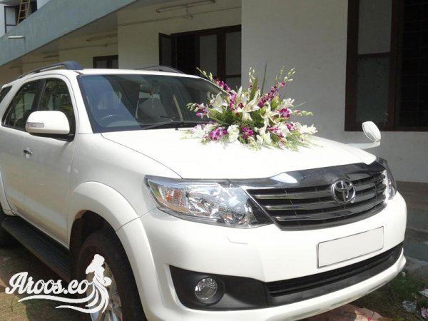  عکس تزیین ماشین عروس جدید