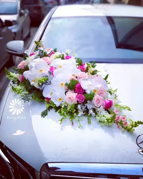  عکس تزیین ماشین عروس جدید