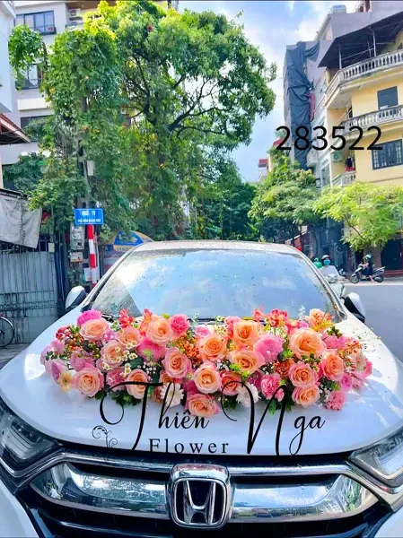  عکس تزیین ماشین عروس جدید