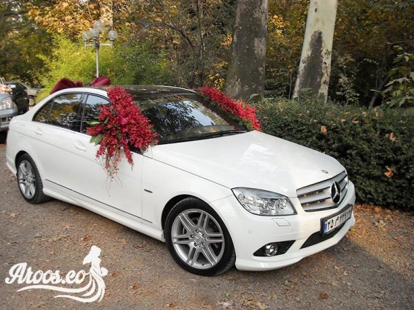  عکس تزیین ماشین عروس جدید