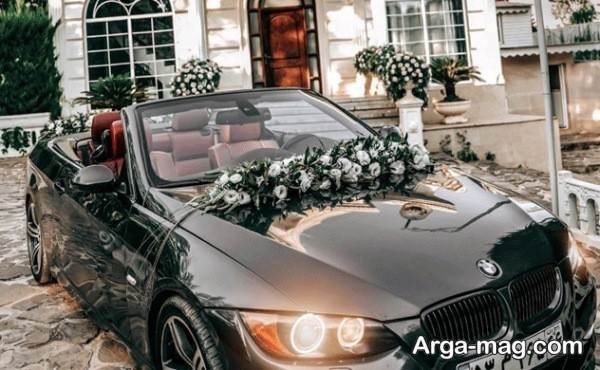 گل ماشین عروس ساده