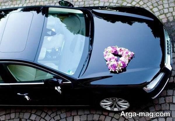 گل ماشین عروس ساده
