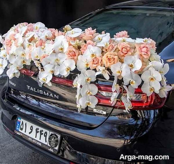 گل ماشین عروس ساده