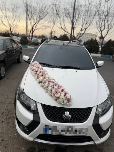 تزیین ماشین عروس ساده در خانه