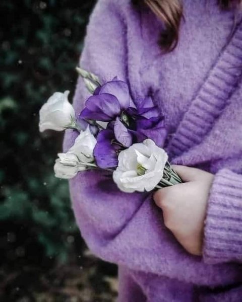  عکس دختر با گل