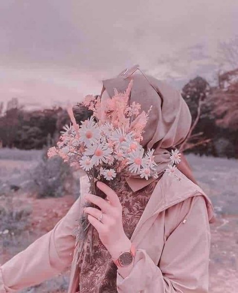  عکس دختر با گل