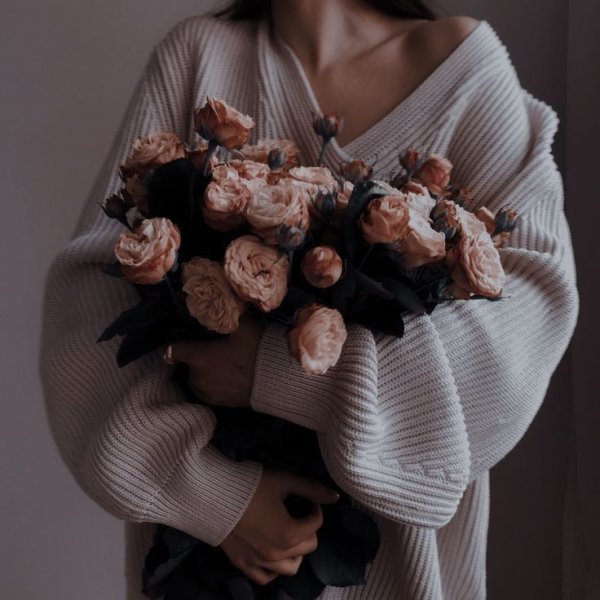  عکس دختر با گل