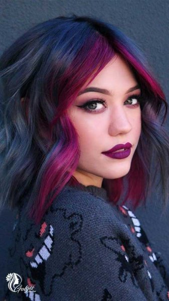  عکس مدل رنگ مو دخترانه تینیجری