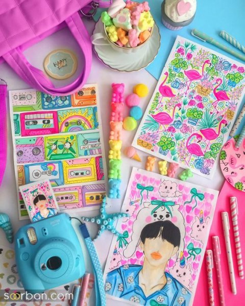  عکس لوازم تحریر برای پروفایل