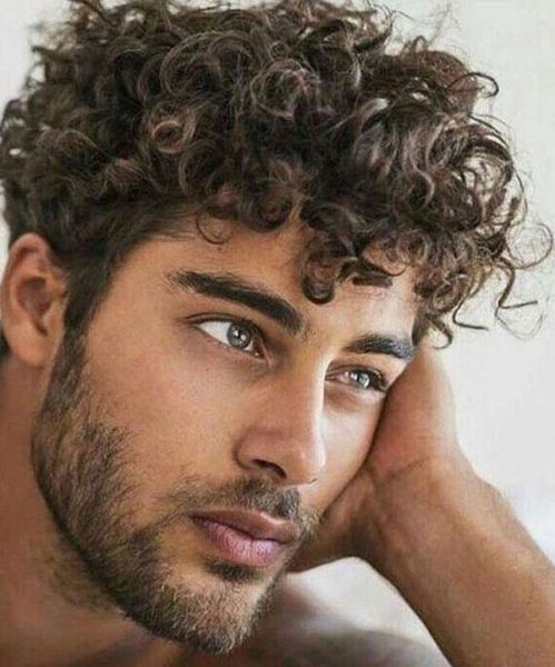  عکس مدل موی فرفری پسرانه