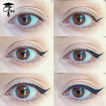  مدل خط چشم برای چشمهای ریز