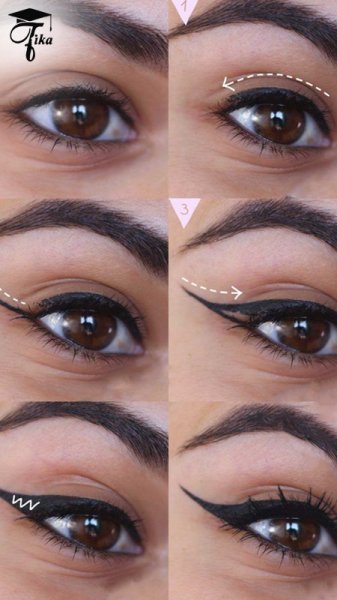  مدل خط چشم برای چشمهای ریز