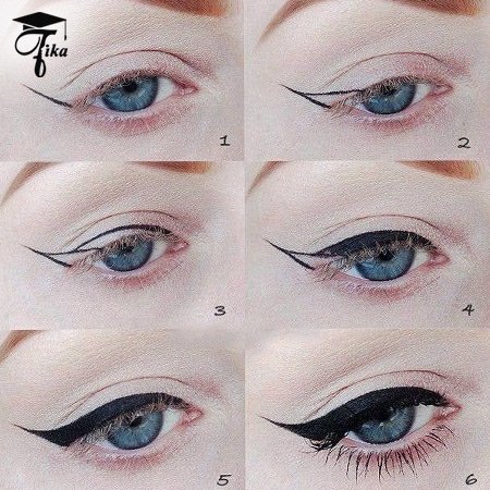  مدل خط چشم برای چشمهای ریز